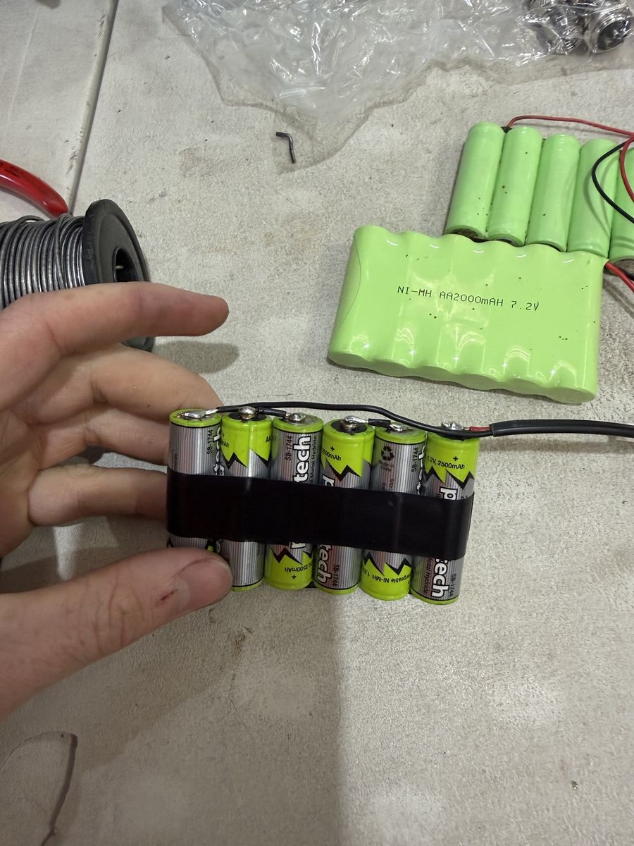 Battery pack rebuild
