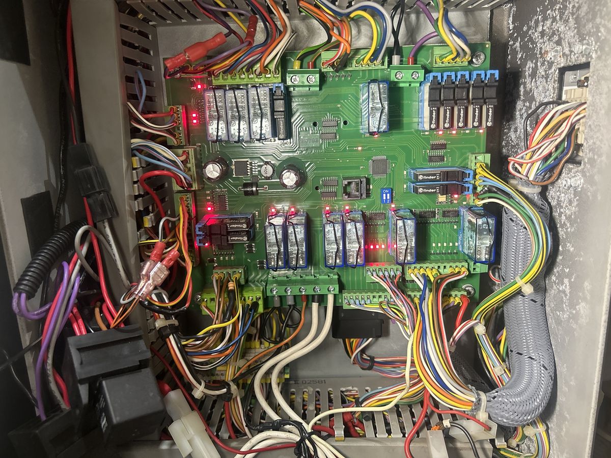 Control board diagnosis