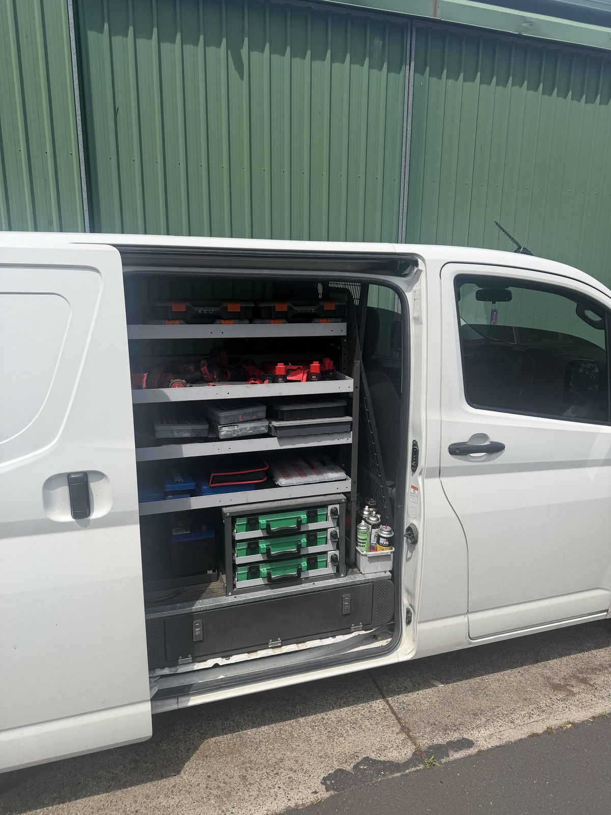 Parts stock and cordless tools